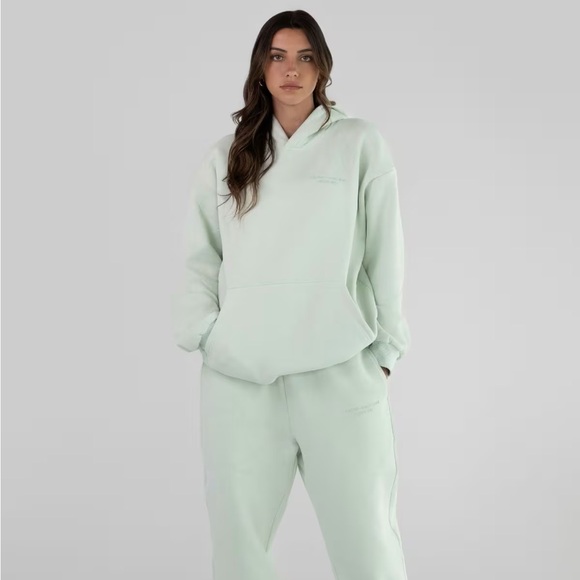 Comfrt Tops - C O M F R T 💚 Pastel Collection Mint Green Oversized Heavyweight weighted Hoodie